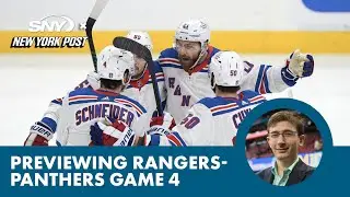 Previewing Rangers vs Panthers Game 4 & Analyzing why New Yorks stars havent scored