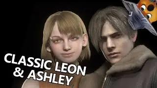 Classic Ashley & Leon Mods - Resident Evil 4 Remake
