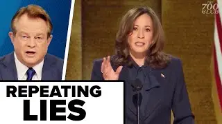 Kamala Harris Repeating Proven Lies About Trump