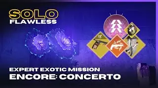 Solo Flawless Expert Exotic Mission "Encore: Concerto" - Week 2 - Prismatic Hunter - Destiny 2