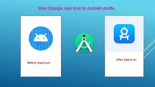 How to Change App Icon In android Studio || coding of world