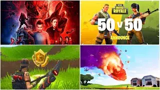 Fortnite LEAKED The ENTIRE Chapter 1 Content! (Stranger Things Collab,  ALL Skins, Items, Emotes)