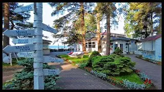 Restaurant Al Mare on the shore of the Gulf of Finland St. Petersburg - Russia