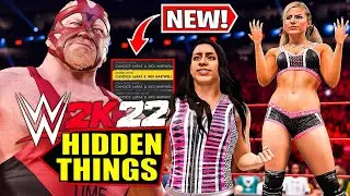 7 *NEW* WWE 2K22 Hidden Features Update & Things We Missed!