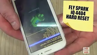 Fly Spark IQ4404  как снять блокировку, форматирование, hard reset, не загружается