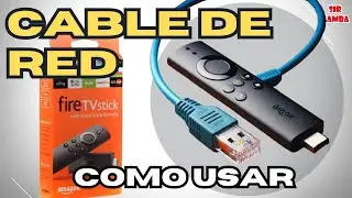 🔌 Conectar CABLE de RED AMAZON FIRE TV Stick - 2024