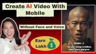 Create AI Video with Mobile For FREE Without Face and Voice | Taking AI Avtar Generator