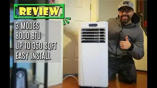 Your Own Portable Cooler: ZAFRO 8,000 BTU Portable Air Conditioner