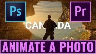 How To Animate A Photo Using Premiere Pro and Photoshop