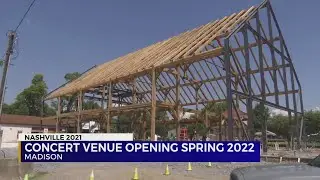 Concert venue opening in spring of 2022