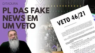 LIRA coloca VETO 46/21 para SER VOTADO na TERÇA-FEIRA e deve ser MANTIDO o VETO sob RISCO de CENSURA