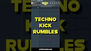 How to Make Techno Kick Rumble in 1 Minute in - Fl Studio