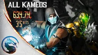 Sub-Zero Combo Guide - MK1 (Every Kameo)