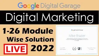 Google Digital Garage ||All Module Answer With Assessment