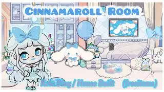 Cinnamoroll 🩵🤍 (FREE House Built) Roleplay, Avatar world (House Design) | House ideas, house maker