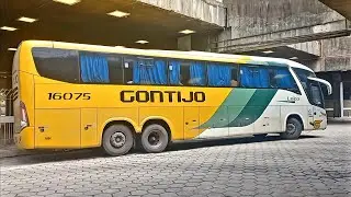 MOVIMENTAÇÃO DE ÔNIBUS NA RODOVIÁRIA DE BELO HORIZONTE | GRANDES MÁQUINAS NA CAPITAL MINEIRA