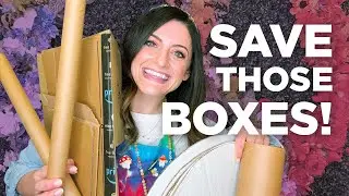 Unbox Creativity: Let's Explore the Best Cardboard Tips for the Art Room! (Ep. 1)