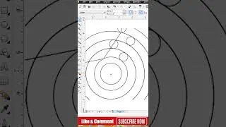 Coreldraw Professional Design | Vector Circular Infographic In Coreldraw Shorts Beginners 