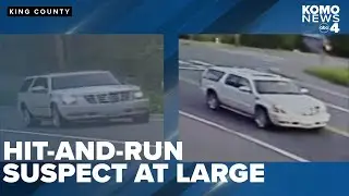 Have you seen this SUV? Pedestrian remains hospitalized after King County hit-and-run