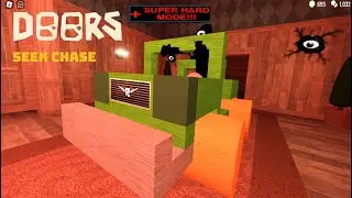 Seek chase me through Door 34 - Roblox Doors (Super Hard Mode)