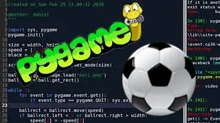 Bouncing a ball - pygame Tutorial #1