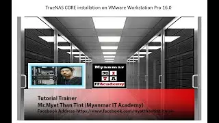 01.TrueNAS Core Installation on VMware Workstation Pro 16.0