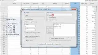 SPSS Tutorials: Recoding an Interval-Level/Scale Variable into a New Categorical Variable