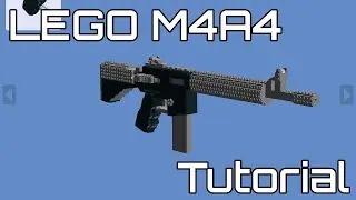 LEGO M4A4 из CS.GO(Tutorial)