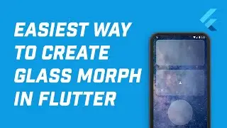 Easiest Way to Create Glass Morphism Effect in Flutter!