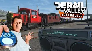 Derail Valley (s2e13). Boombox и Пульт Дистанционного Управления!