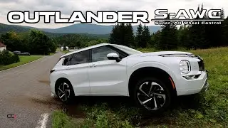 Mitsubishi Outlander S-AWC Diagonal test Off-road | A real challenge!