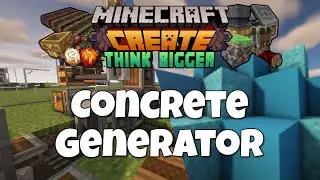 Minecraft Create Mod Tutorial - Concrete Generator Ep 37