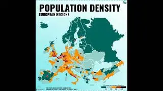 Population Density of European regions/countries! 