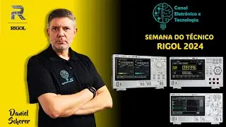 Como Analisar Projetos de AMPLIFICADORES de Áudio com Osciloscópio? Semana do Técnico RIGOL 2024