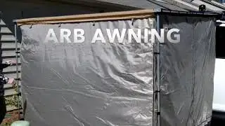 ARB Awning Room -Breaking Down and packing