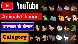 Animals Channel Category || जानवरों के YouTube चैनल की Category क्या होगी || Janwar Channel Category