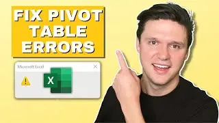 How To Fix Pivot Table Errors