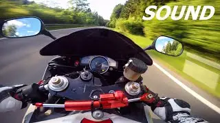 YAMAHA R6 - AKRAPOVIC - RIDE TO SCHOOL - RAW SOUND