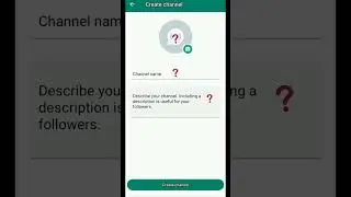 Create WhatsApp Channel (NEW) 