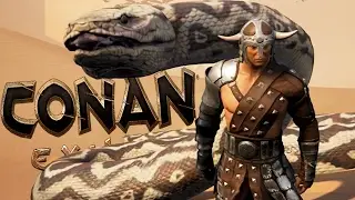 Conan Exiles - THRALL SLAVE ARMY DESTROY EVERY CREATURE - #9 (Conan Exiles Gameplay)