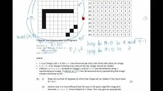 HL Pseudocode Problem 3.2 - 2D Arrays, Methods