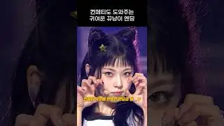 [엔믹스] 컨페티도 도와주는 뀨냥이 엔딩 요정