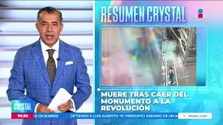 Trabajador muere tras caer del Monumento a la Revolución | Noticias con Crystal Mendivil