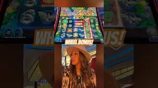 Wheel Bonus on #jumanji Slot! At @Yaamava