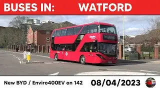 Buses in Watford 08/04/2023