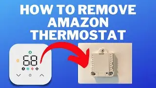 How to Remove Amazon Thermostat From Wall - Quick Guide on how to properly remove Amazon Thermostat