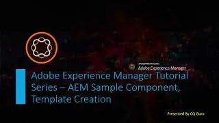 Editable Template in AEM - AEM Tutorial Series 11 - How to create Component, Template in AEM 6.4