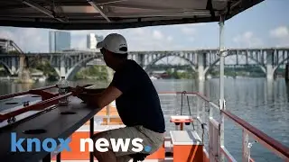 Tour the new Knoxville Cycleboat on the Tennessee River downtown