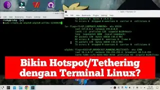 Tutorial Menggunakan Create_ap Untuk Membuat Hotspot/Tethering Di Ubuntu 22.04