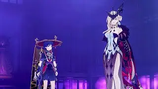 La Signora argues with Scaramouche Cutscene - Genshin Impact 3.3